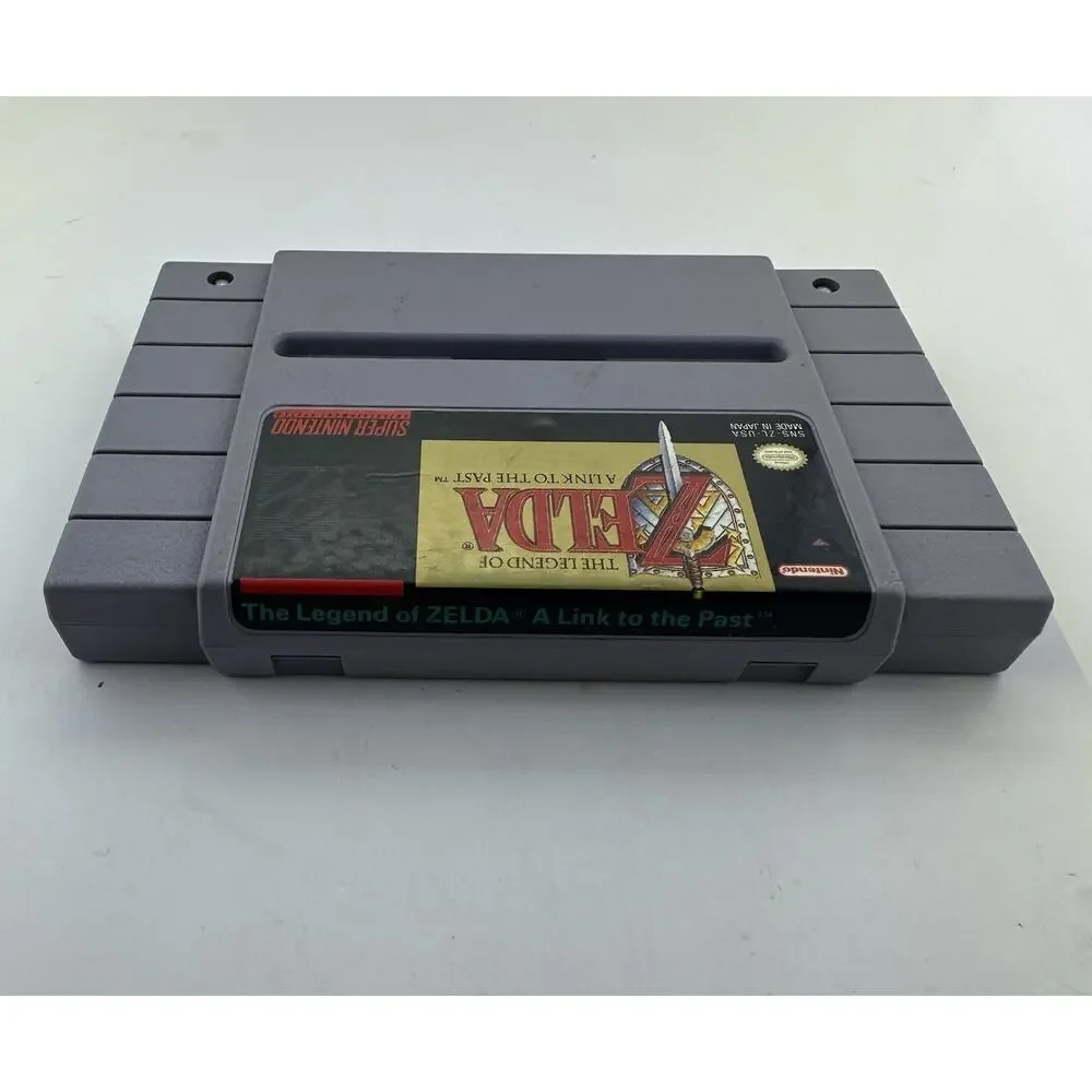 Super Nintendo The Legend of Zelda A Link to the Past SNES Retro Vintage Gaming